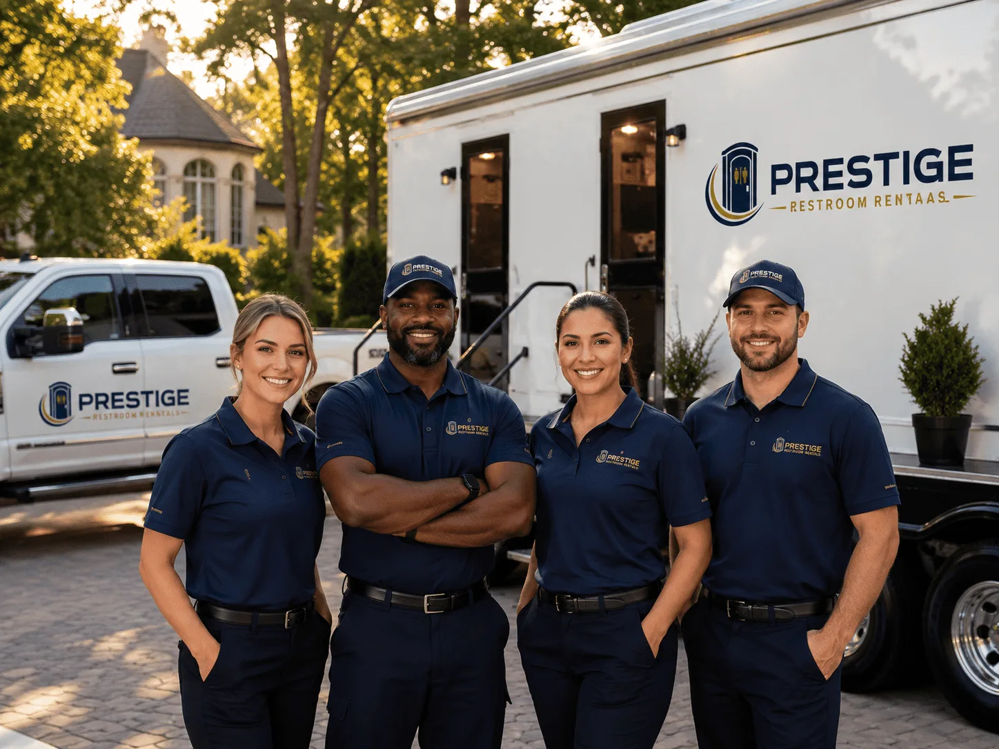 Trusted Luxury Portable Restrooms company in Belle Rive, IL